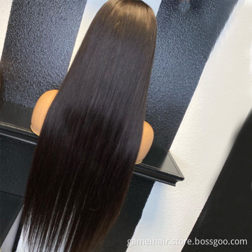 USA top selling wholesale unit 13x4 frontal wig human hair  fast shipping virgin Brazilian human hair wigs lace front wig